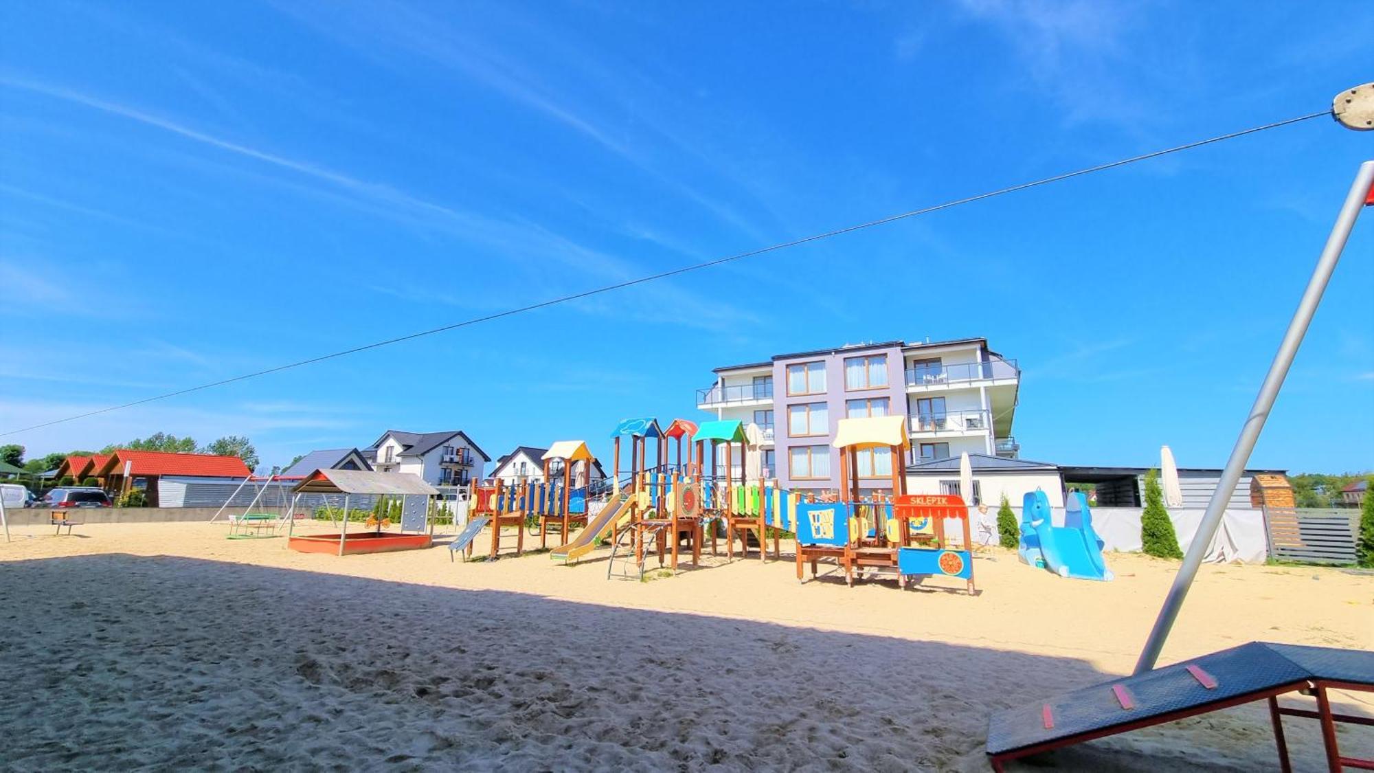 Apartament "Blu10" Z Basenem Sarbinowo Buitenkant foto