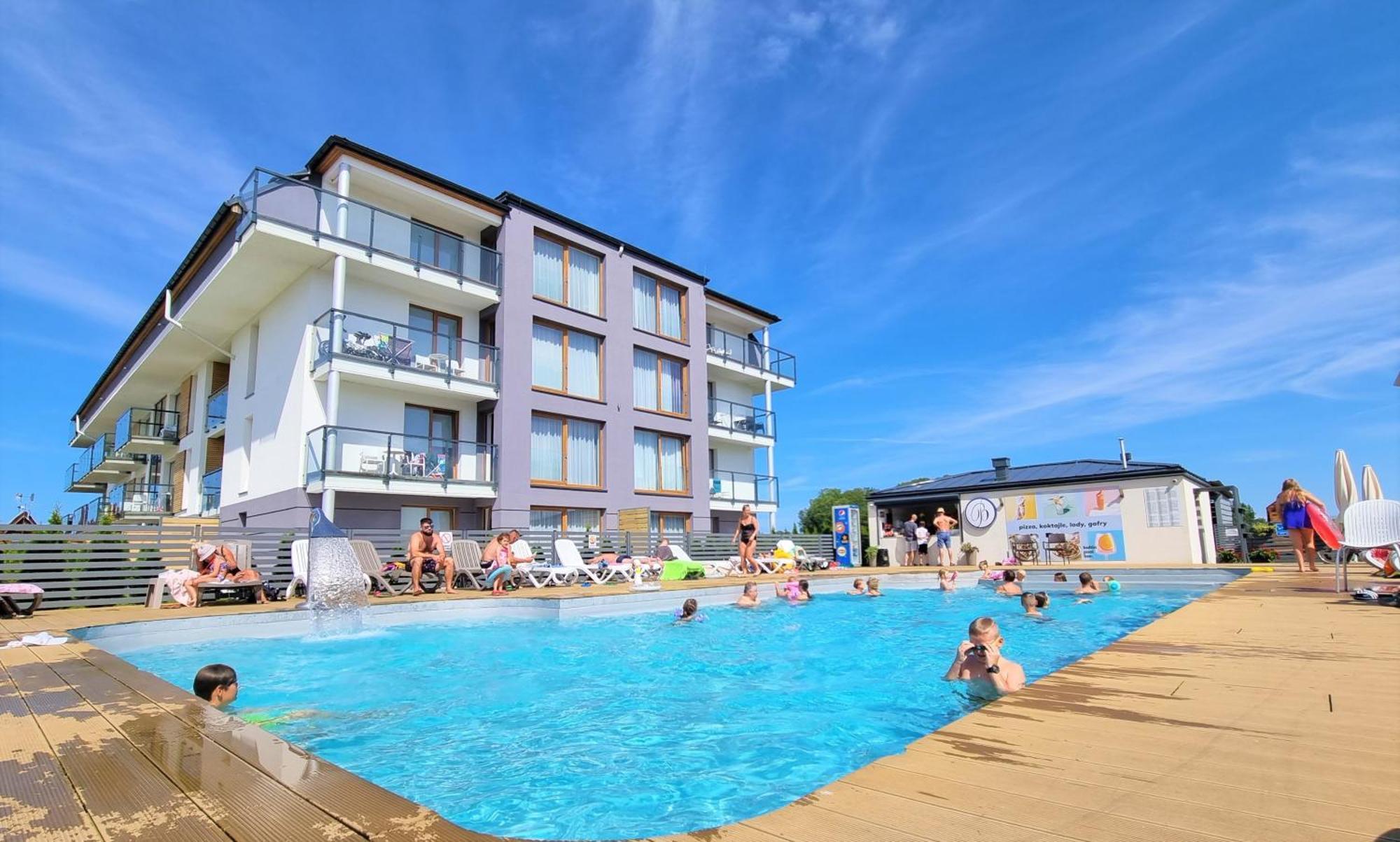 Apartament "Blu10" Z Basenem Sarbinowo Buitenkant foto