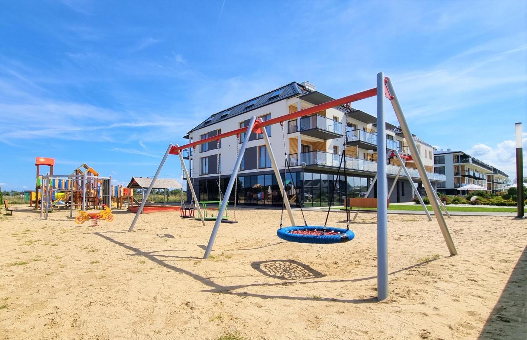 Apartament "Blu10" Z Basenem Sarbinowo Buitenkant foto