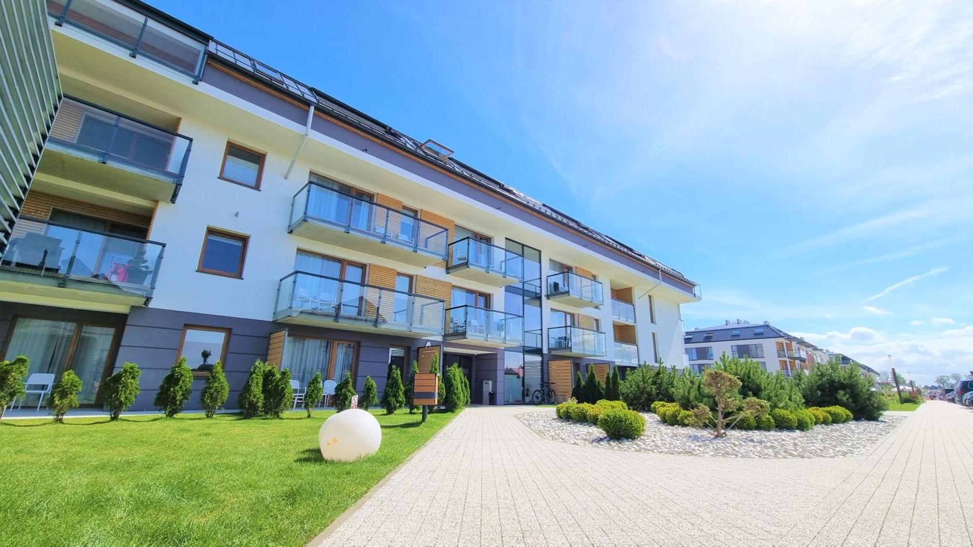 Apartament "Blu10" Z Basenem Sarbinowo Buitenkant foto
