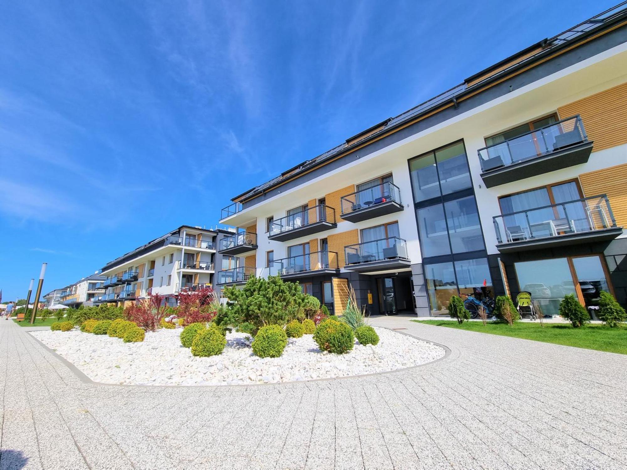 Apartament "Blu10" Z Basenem Sarbinowo Buitenkant foto